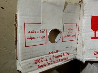 Obkladačky, obklad 15x15cm retro, výroba ČR - Horní bříza