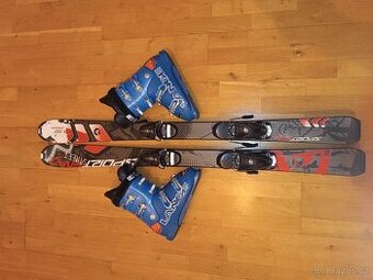 Dětské lyže 120cm + lyžařské boty 24,5
