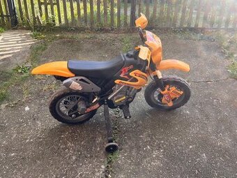 Dětský elektrický minibike. Baterky K.O.