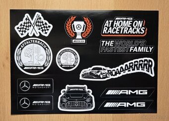 Mercedes AMG originální samolepky Mercedes AMG