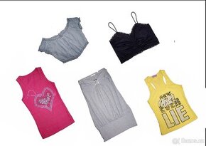 dívčí tílka vel.158/164