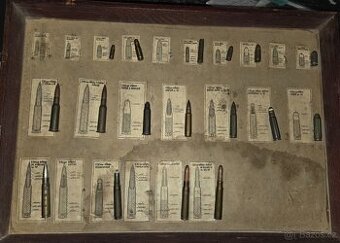 Originální výuková tabule střeliva ČSLA