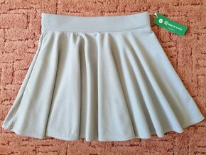 Nová šedo-stříbrná minisukně Urban Coco