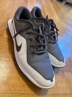 Golfové boty Nike Lunarlon šedé