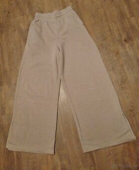 Dívčí široké tepláky H&M 158