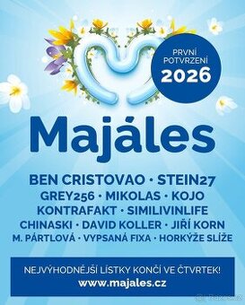 Lístek majáles Hradec Králové 2026 - vysoká 26