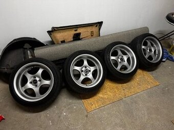 Oldschool Borbet T 4x100 –  215/45r16 - 9Jx16 ET30 - GERMANY