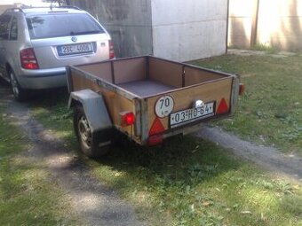 Vozík za auto - Nová STK - 1