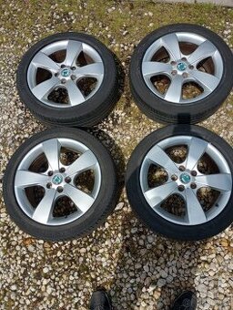 ALU LITÁ KOLA Škoda Octavia II 5x112 mm, 225/45/17 91W
