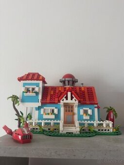 Lilo a Stitch a domek na pláži