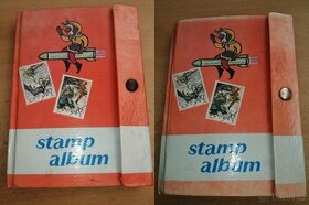 Poštovní známky, albumy, 2 kusy - 1
