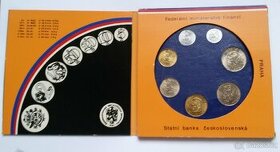 predám sadu mincí Československo 1988 - 1