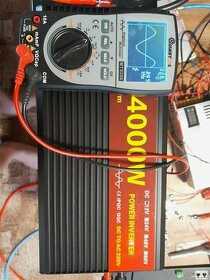 Prodám nový sinusový měnič napětí 12V /220V 2000/4000W