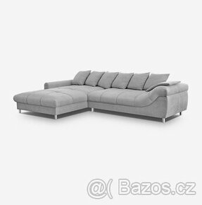 Čalouněný gauč šedý - 1