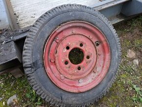 Multicar pneu 21x4 a dělený disk - 1