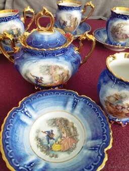 Čajový porcelánový servis