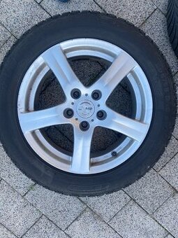 Alu disky 16” 5x114.3 s pneu 215/65/16 Enzo