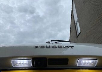 LED osvetleni SPZ EVC značky Peugeot Citroen