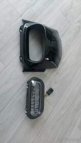 Harley davidson přední světlo maska fat bob fxfb fxdf - 1