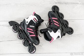 NOVÉ dívčí / dámské kolečkové fitness inline brusle vel. 40