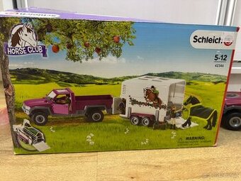 Schleich auto s přívěsem - 1