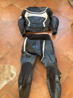 Tschul Racing-Pánská kožená moto kombinéza, dvoudílná
