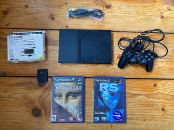 Konzole PS2 Playstation 2 ovladač Hry