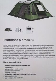 Stan Aspen 500 značky Outwell