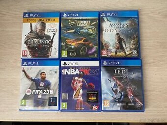 Hry na PS4 a PS5