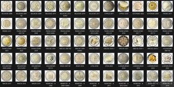 Pamätné 2 EURO - UNC + OBEH