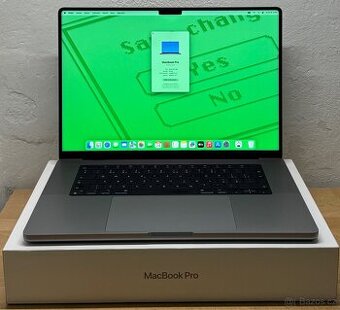MacBook Pro 16” 2021/64GB RAM/M1 MAX/2TB SSD/Záruka