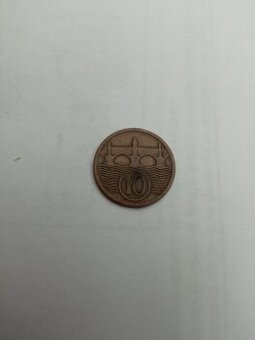 prodám minci 10 Haléřů, 1931,