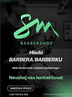 💈 Nabídka práce – Barbershop Praha Vinoř 💈