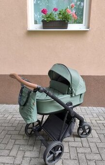 Kombinovaný kočárek ROAN Ivi - Boho Green