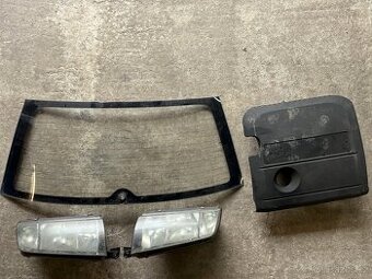 Zadní okno + Přední světla + Svazek + Podběh