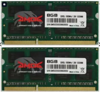 Paměť RAM 16GB DDR3L SO-DIMM (2x8GB) 💥 NOVÉ
