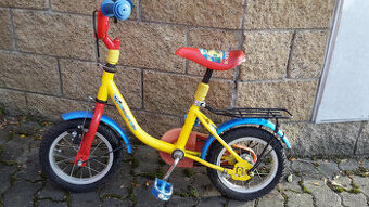 Dětské kolo 8" žluté