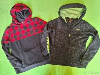 mikiny, kalhoty, vel. 146-152, kluk