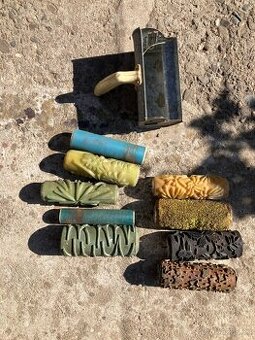 Malířské válečky a strojek