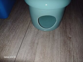 Klec pro křečky+misky a domeček