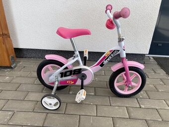 Dino bikes Dětské kolo, 108L růžová 10" 2017