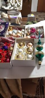 Vánoční baňky + špička