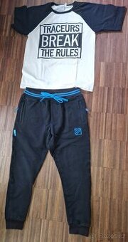 Tary tepláky Enjoy the movement + tričko