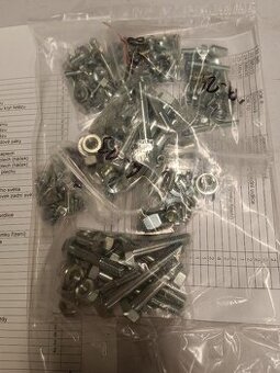 Sada šroubů k rámu Pionýr Jawa 20-21