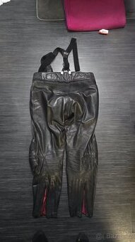 kozene kalhoty na motorku