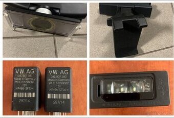 Držák telefonu tabletu Škoda, Relé VW, orig. LED osvětlení