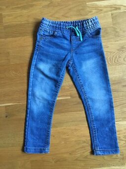 Džíny šňůrka v pase vel. 104