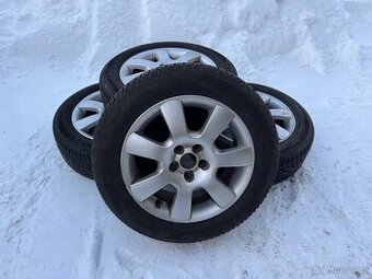 Prodám-Celoroční sadu VW R16, 5x100, ET42