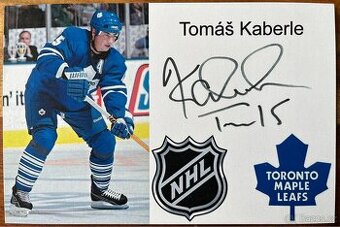 Autogram Tomáše Kaberleho