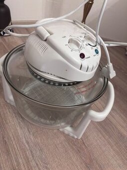 Skleněná přenosná horkovzdušná trouba